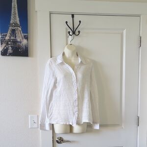 EUC Worth Mesh Button Up